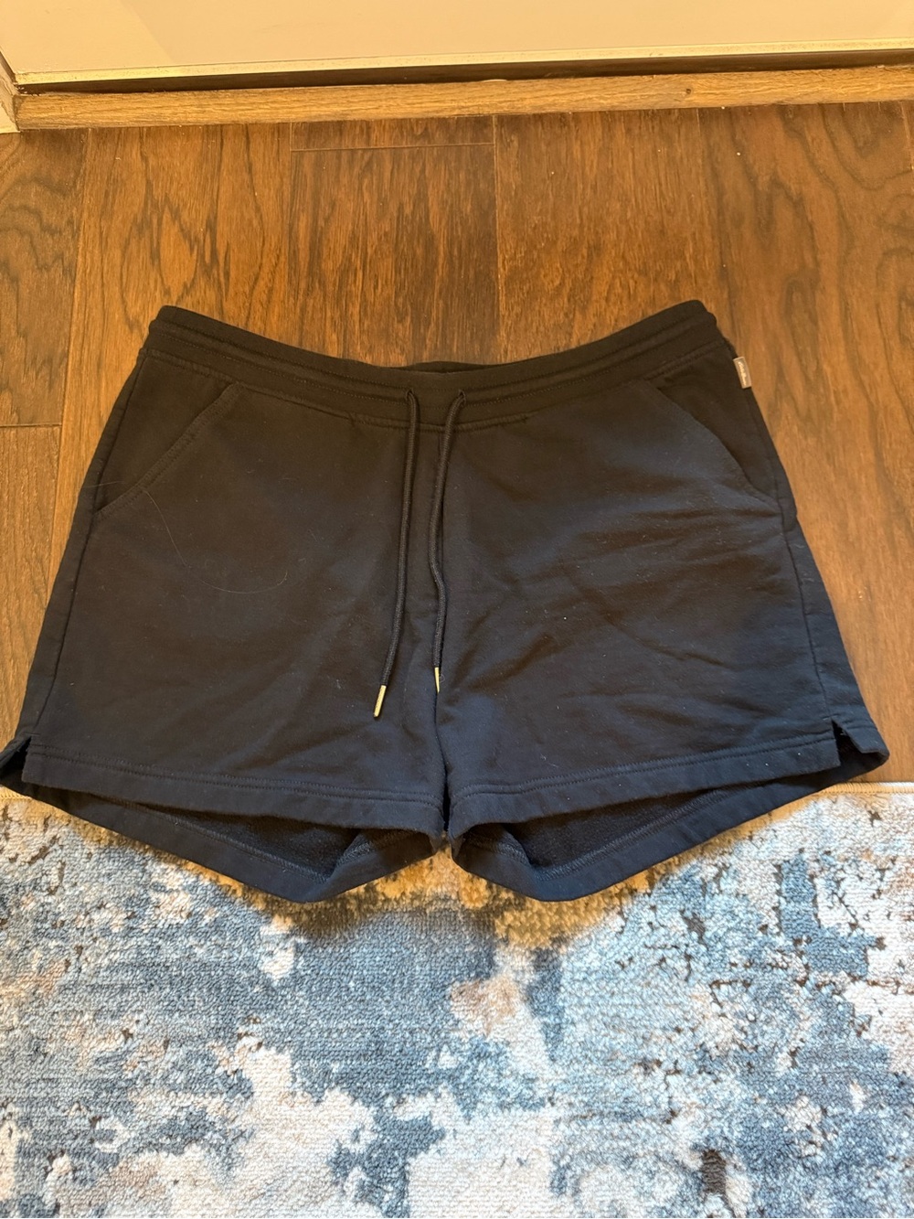 Eddie Bauer Women's Black Drawstring Athletic Shorts